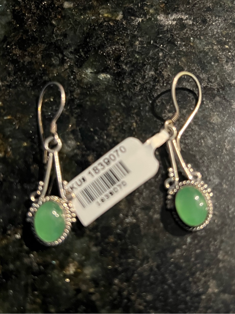 Buckingham Silver Drop Earrings